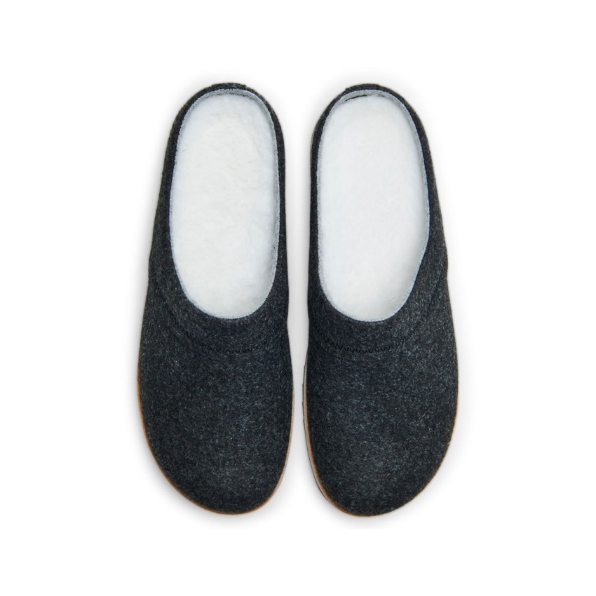 Sabots Merrell Juno Clog Wool Noir Femme | H.P.HKTJ